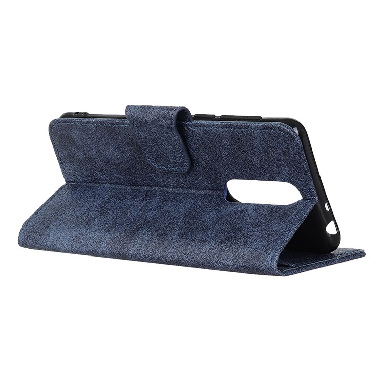 Litchi Texture Leather Wallet Stand Case forXiaomi Redmi K20/Redmi K20 Pro/Xiaomi Mi 9T/Xiaomi Mi 9T Pro - Blue-3