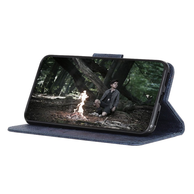 Litchi Texture Leather Wallet Stand Case forXiaomi Redmi K20/Redmi K20 Pro/Xiaomi Mi 9T/Xiaomi Mi 9T Pro - Blue-8