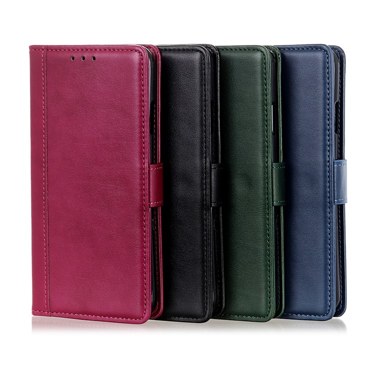 Elephant Texture Wallet Stand PU Leather Phone Cover for Xiaomi Redmi K20/Mi 9T/Redmi K20 Pro/Mi 9T Pro - Black-9