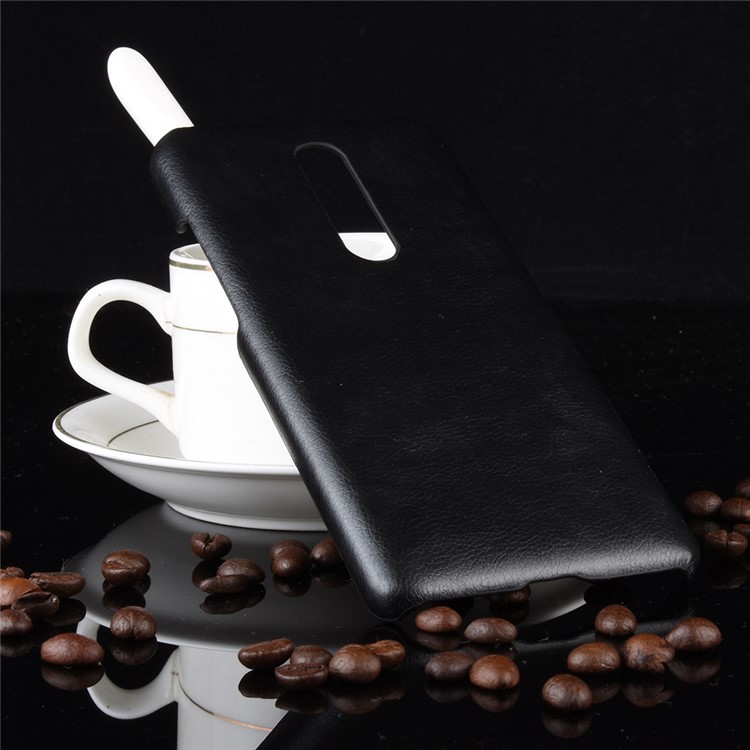 Litchi Skin Leather Coated Hard PC Case for Xiaomi Redmi K20/Redmi K20 Pro/Xiaomi Mi 9T/Xiaomi Mi 9T Pro - Black-5