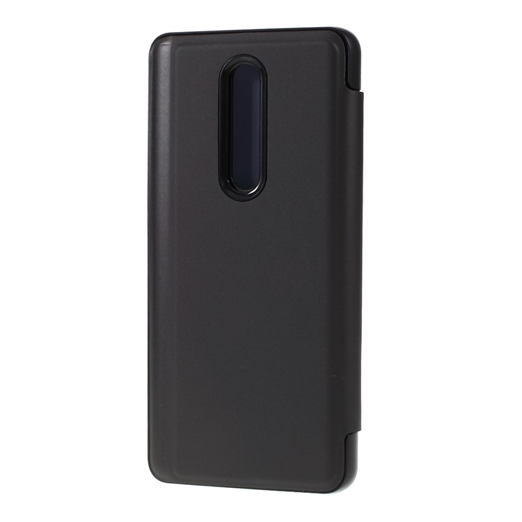 View Window Mirror Surface Leather Phone Case for Xiaomi Redmi K20 Pro/Xiaomi Redmi K20/Xiaomi Mi 9T/Xiaomi Mi 9T Pro - Black-2