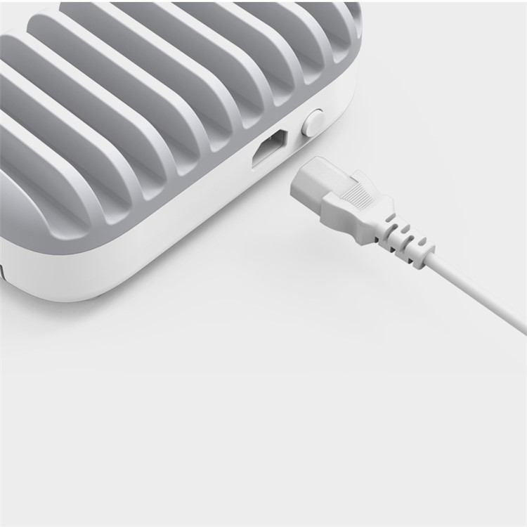 ORICO 120W 10-Port USB Desktop Charging Dock Station for iPhone Samsung Tablet (CE, RoHS, CCC) - White / AU Plug-8