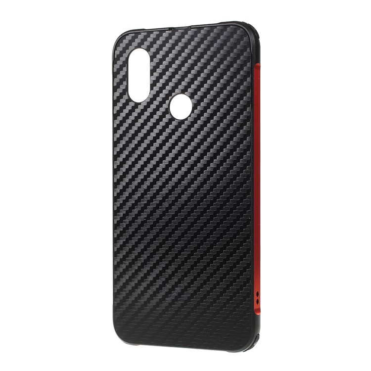 Detachable 2-in-1 Metal+Aluminium Alloy Electroplating Case for Xiaomi Mi 8 (6.21-inch) - Black / Red-2
