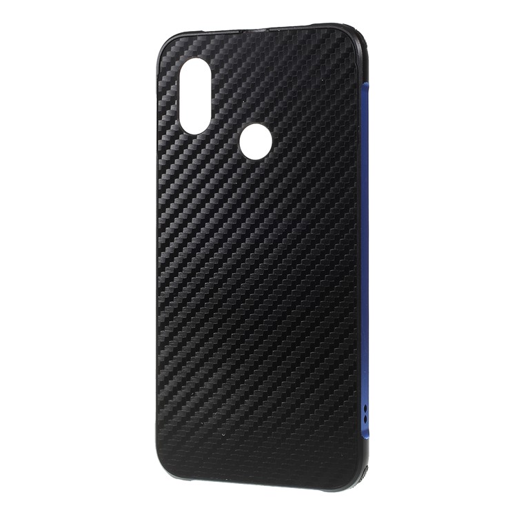 Detachable 2-in-1 Metal+Aluminium Alloy Electroplating Case for Xiaomi Mi 8 (6.21-inch) - Black / Blue-2