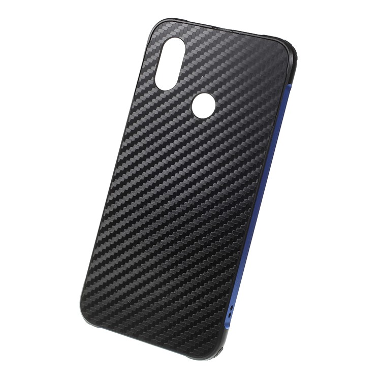 Detachable 2-in-1 Metal+Aluminium Alloy Electroplating Case for Xiaomi Mi 8 (6.21-inch) - Black / Blue-4