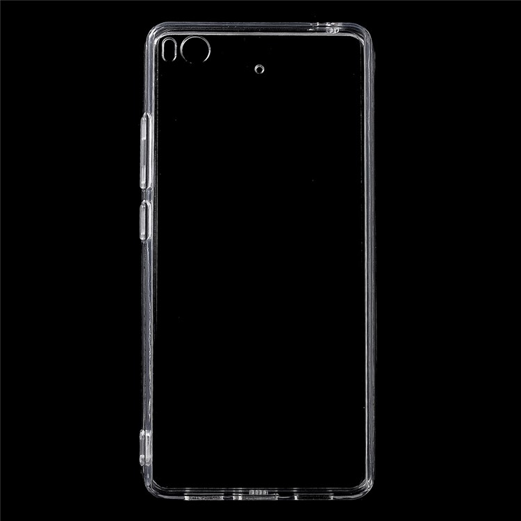 Clear Acrylic Back + Soft TPU Edge Hybrid Case for Xiaomi Mi 5s-1