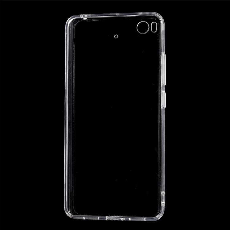 Clear Acrylic Back + Soft TPU Edge Hybrid Case for Xiaomi Mi 5s-3