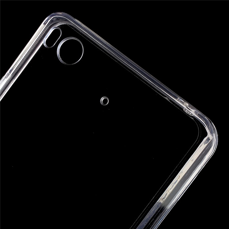 Clear Acrylic Back + Soft TPU Edge Hybrid Case for Xiaomi Mi 5s-5