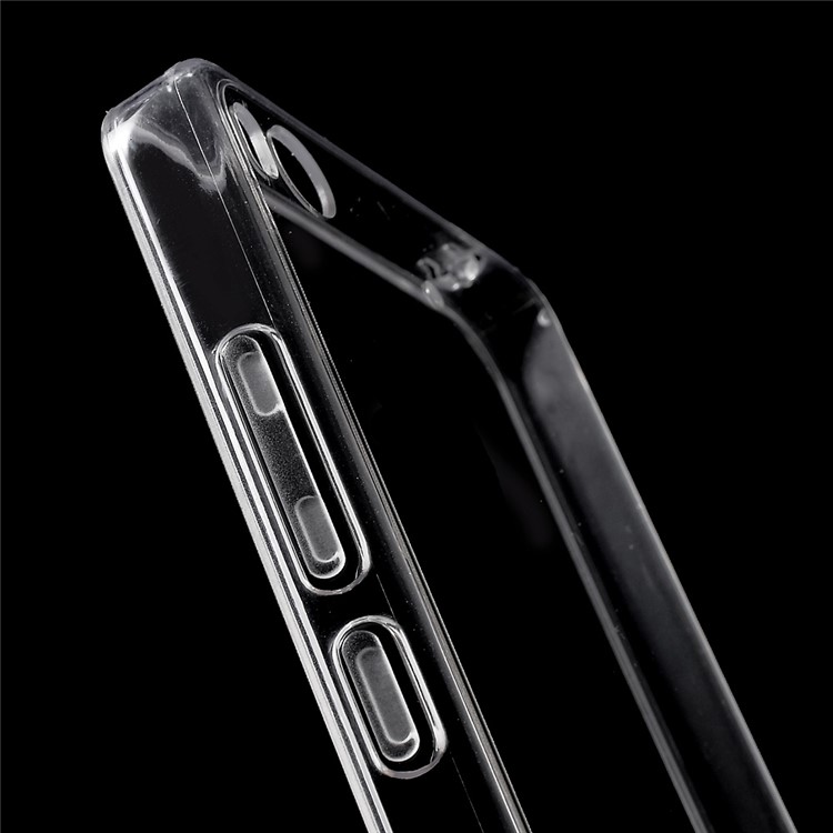 Clear Acrylic Back + Soft TPU Edge Hybrid Case for Xiaomi Mi 5s-6