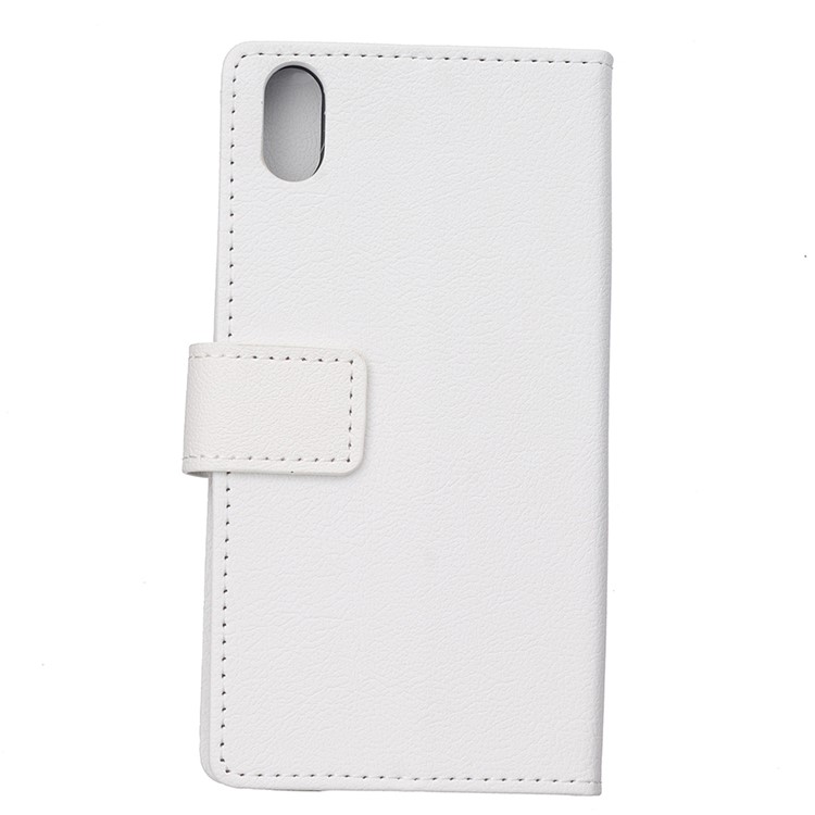 Wallet Leather Stand Case for Xiaomi Redmi 7A - White-2