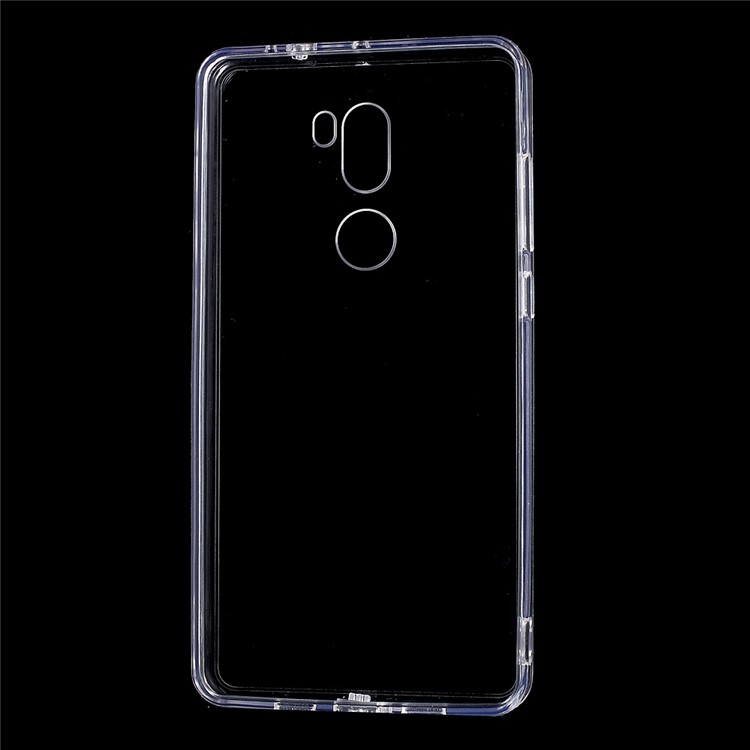 Clear Acrylic Back + Soft TPU Edge Hybrid Phone Case for Xiaomi Mi 5s Plus-2