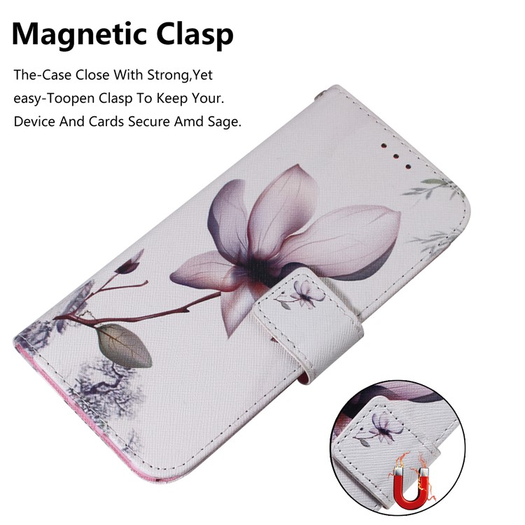 Pattern Printing Leather Wallet Case for Xiaomi Redmi K20 / Mi 9T / Redmi K20 Pro / Mi 9T Pro - Beautiful Flowers-4