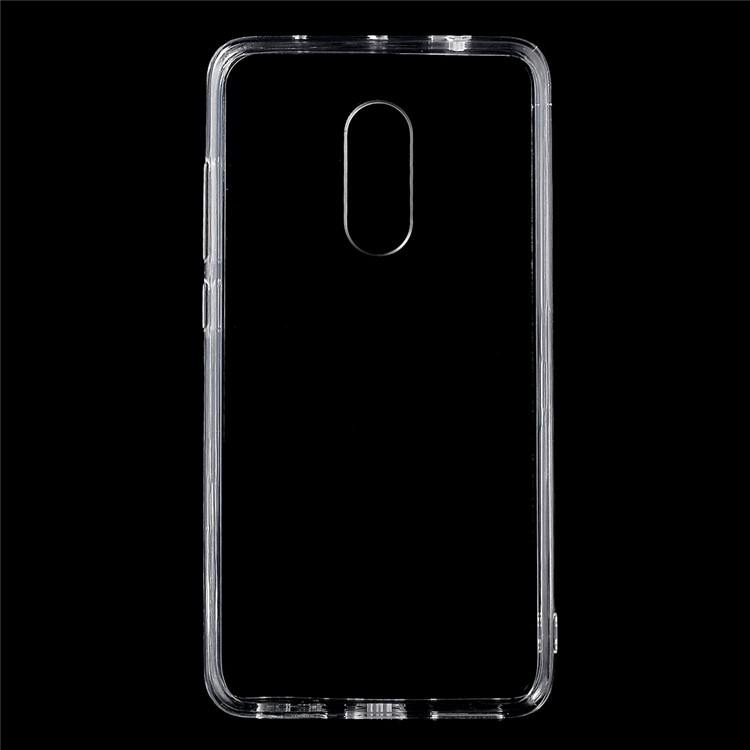 Clear Acrylic Back + Soft TPU Edge Mobile Phone Case for Xiaomi Redmi Note 4-1