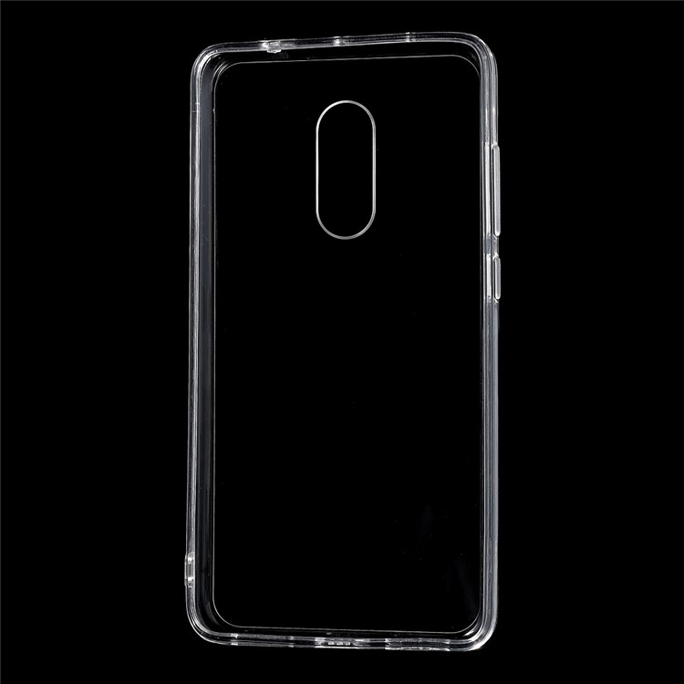 Clear Acrylic Back + Soft TPU Edge Mobile Phone Case for Xiaomi Redmi Note 4-2