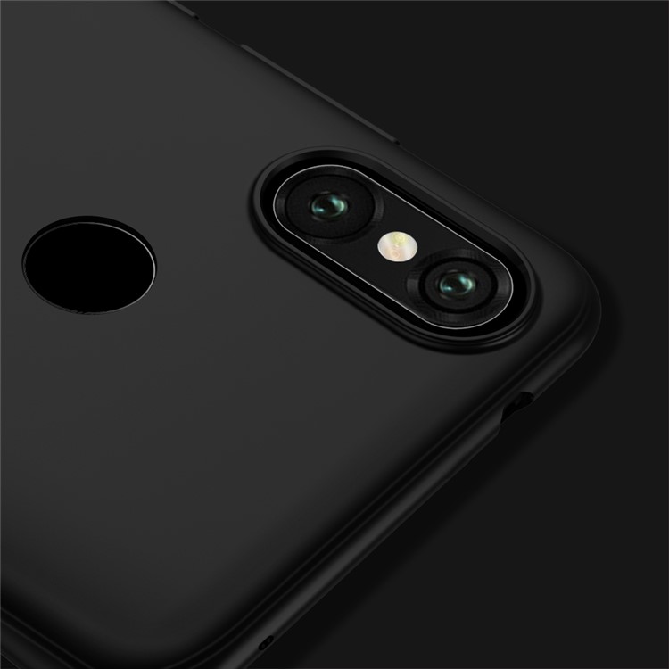 X-LEVEL Guardian Series Matte TPU Phone Shell for Xiaomi Mi A2 Lite/Redmi 6 Pro - Black-5