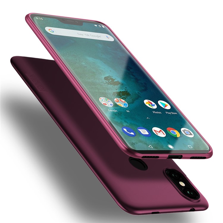 X-LEVEL Guardian Series Matte TPU Phone Shell for Xiaomi Mi A2 Lite/Redmi 6 Pro - Purple-1