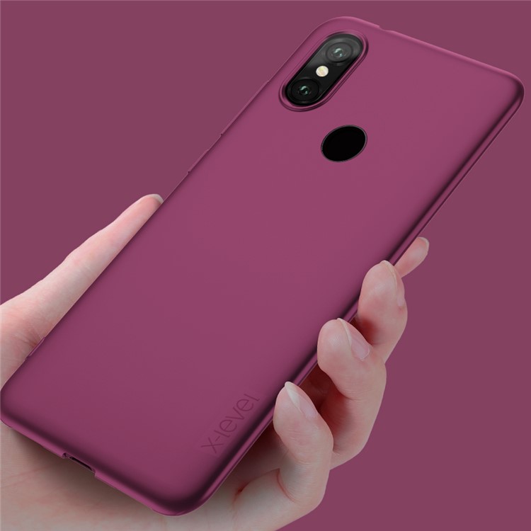 X-LEVEL Guardian Series Matte TPU Phone Shell for Xiaomi Mi A2 Lite/Redmi 6 Pro - Purple-2