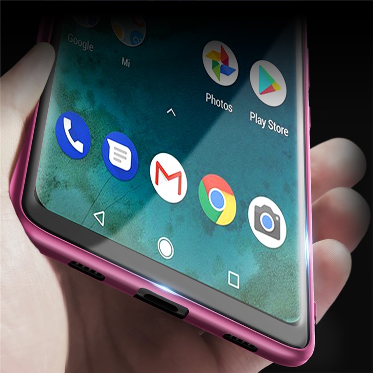 X-LEVEL Guardian Series Matte TPU Phone Shell for Xiaomi Mi A2 Lite/Redmi 6 Pro - Purple-3