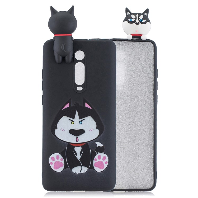 3D Pattern Printing TPU Phone Case for Xiaomi Redmi K20 / K20 Pro / Mi 9T / Mi 9T Pro - Dog-1