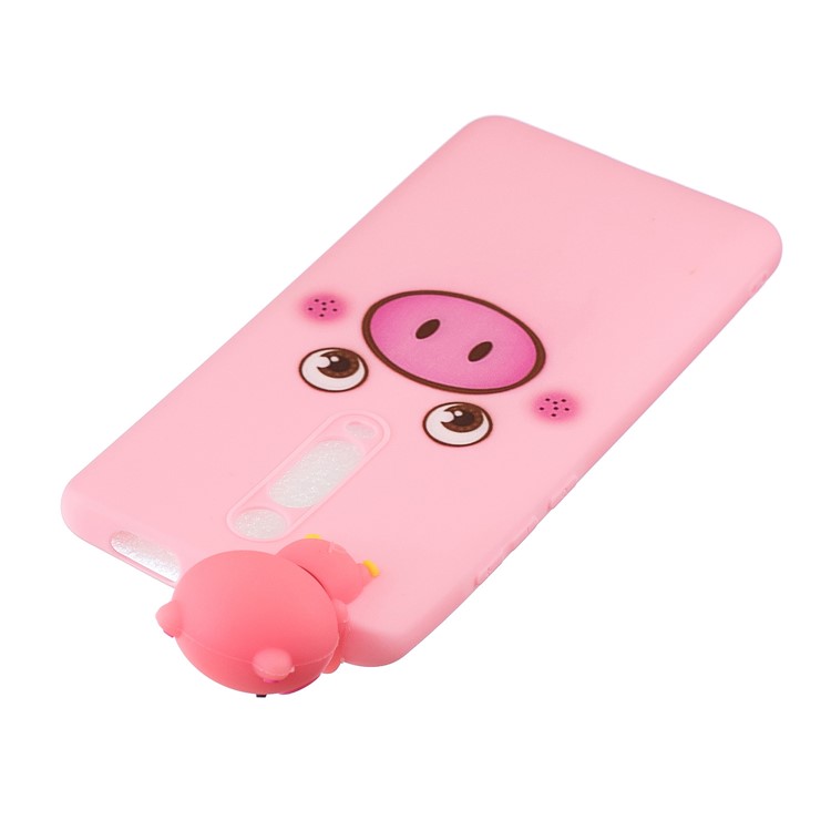 3D Pattern Printing TPU Phone Case for Xiaomi Redmi K20 / K20 Pro / Mi 9T / Mi 9T Pro - Pig-5