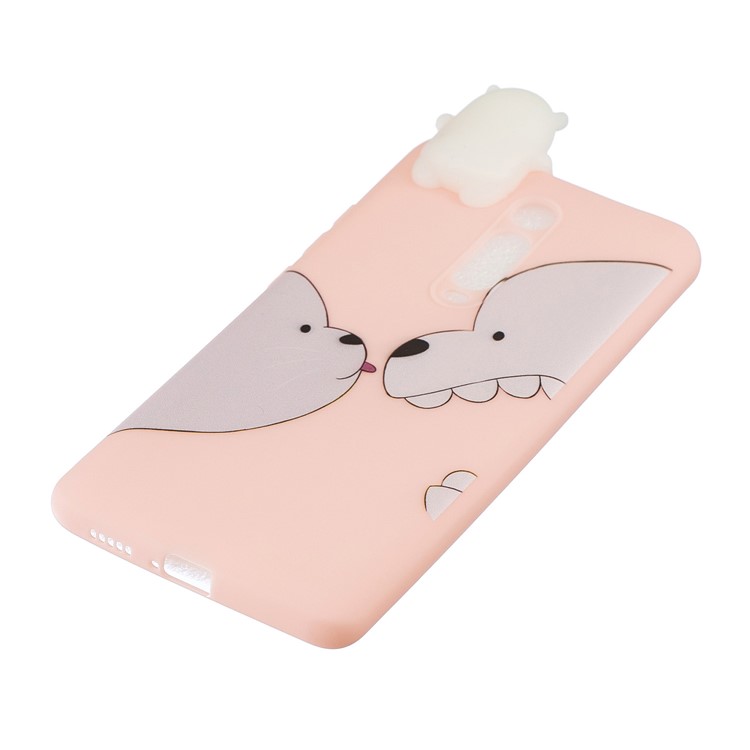 3D Pattern Printing TPU Phone Case for Xiaomi Redmi K20 / K20 Pro / Mi 9T / Mi 9T Pro - Bear-4