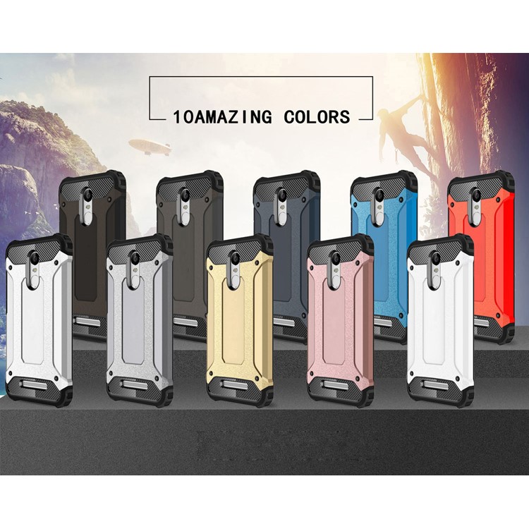 Armor Guard PC + TPU Hybrid Case for Xiaomi Redmi Note 3/Note 3 Pro - Black-3