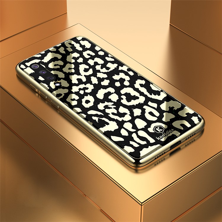 Wild Leopard Series TPU + PC + Organic Glass Phone Cover Shell for Xiaomi Mi 9 - Black-1