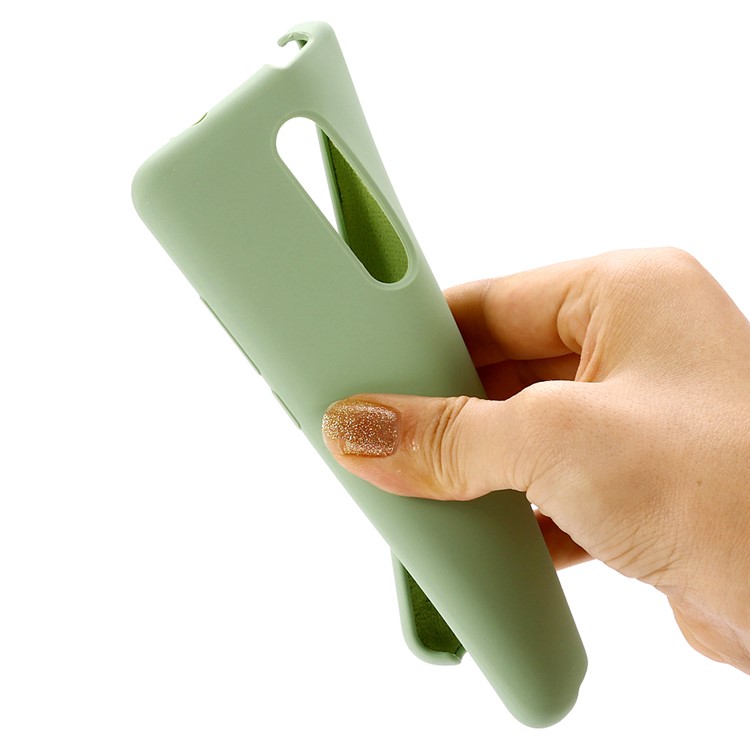 Capa de Telefone Celular de Silicone Líquido Macio Para Xiaomi Redmi K20 / K20 Pro / Mi 9t / Mi 9T Pro - Verde