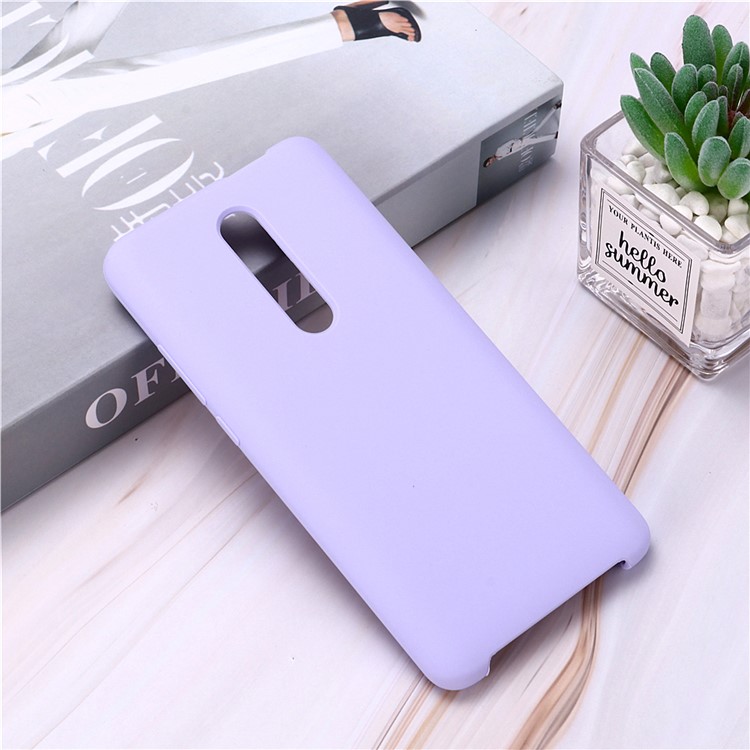 Soft Liquid Silicone Cell Phone Case for Xiaomi Redmi K20 / K20 Pro / Mi 9T / Mi 9T Pro - Blue-6