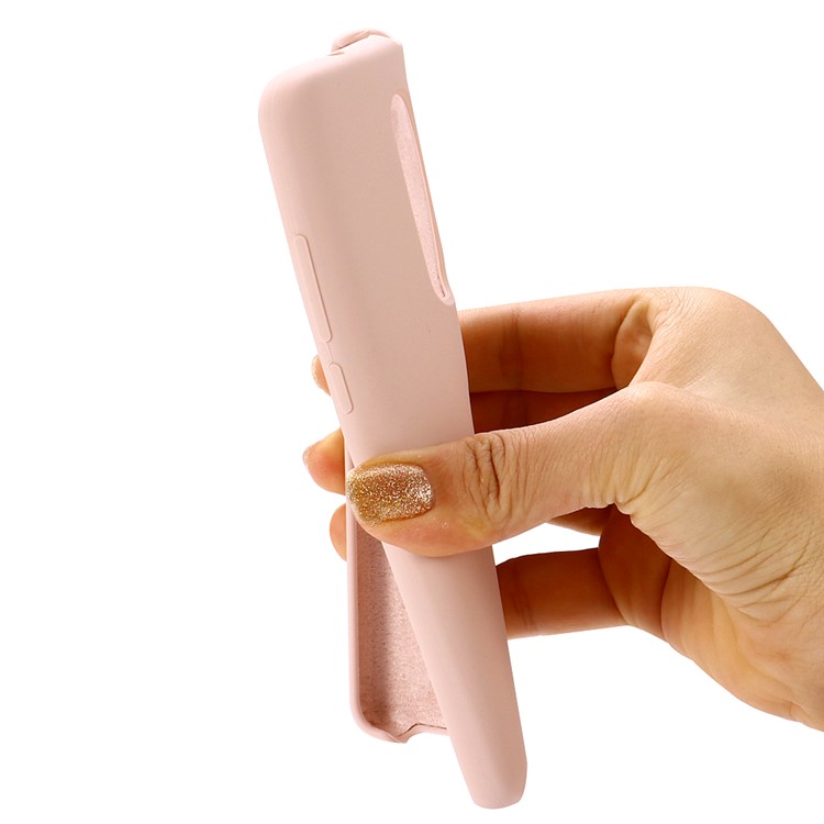 Soft Liquid Silicone Cell Phone Case for Xiaomi Redmi K20 / K20 Pro / Mi 9T / Mi 9T Pro - Pink-4