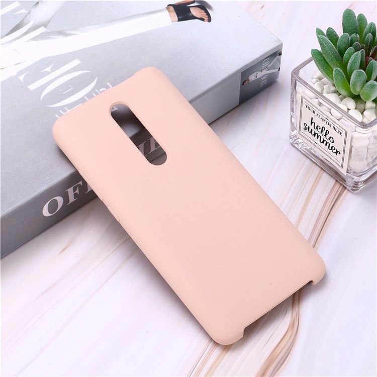 Soft Liquid Silicone Cell Phone Case for Xiaomi Redmi K20 / K20 Pro / Mi 9T / Mi 9T Pro - Pink-6