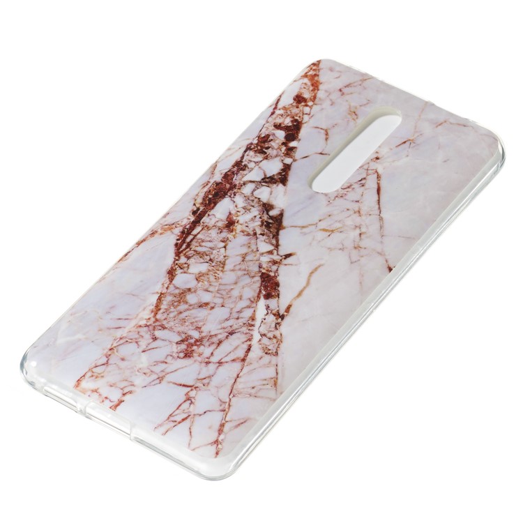 IMD Marble Grain Pattern Printing Soft TPU Protective Back Case for Xiaomi Redmi K20 - Style R-3