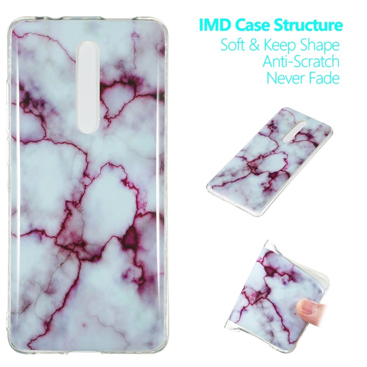 Anti-scratch Pattern Printing IMD TPU Phone Shell for Xiaomi Redmi K20 - Style A-1