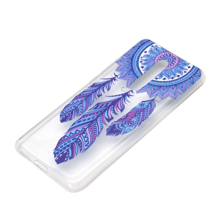 Padrão De Impressão TPU Shell Tampa Do Telefone Para Xiaomi Redmi K20 / Mi 9T / Redmi K20 Pro / Mi 9T Pro - Apanhador De Sonhos-3