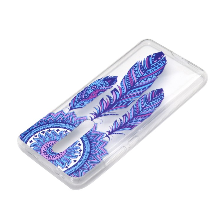 Padrão De Impressão TPU Shell Tampa Do Telefone Para Xiaomi Redmi K20 / Mi 9T / Redmi K20 Pro / Mi 9T Pro - Apanhador De Sonhos-4