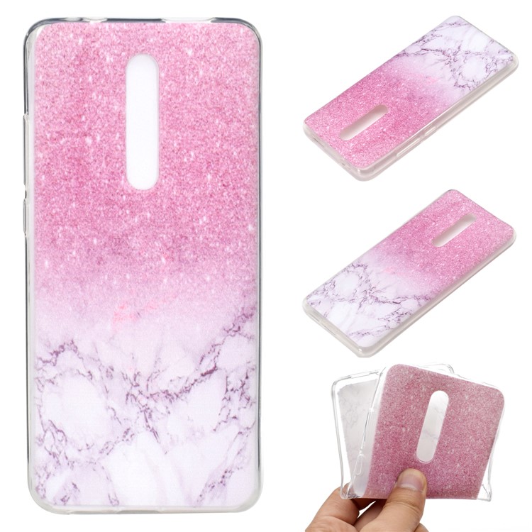 Pattern Printing TPU Phone Cover Shell for Xiaomi Redmi K20 / Mi 9T / Redmi K20 Pro / Mi 9T Pro - Marble Texture-1