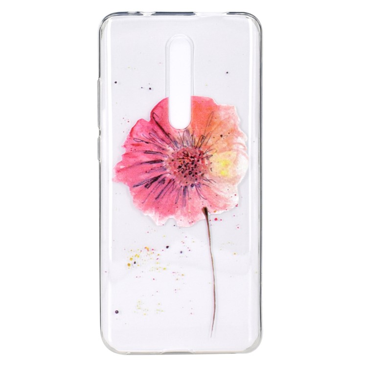 Pattern Printing TPU Phone Cover Shell for Xiaomi Redmi K20 / Mi 9T / Redmi K20 Pro / Mi 9T Pro - Flower-2