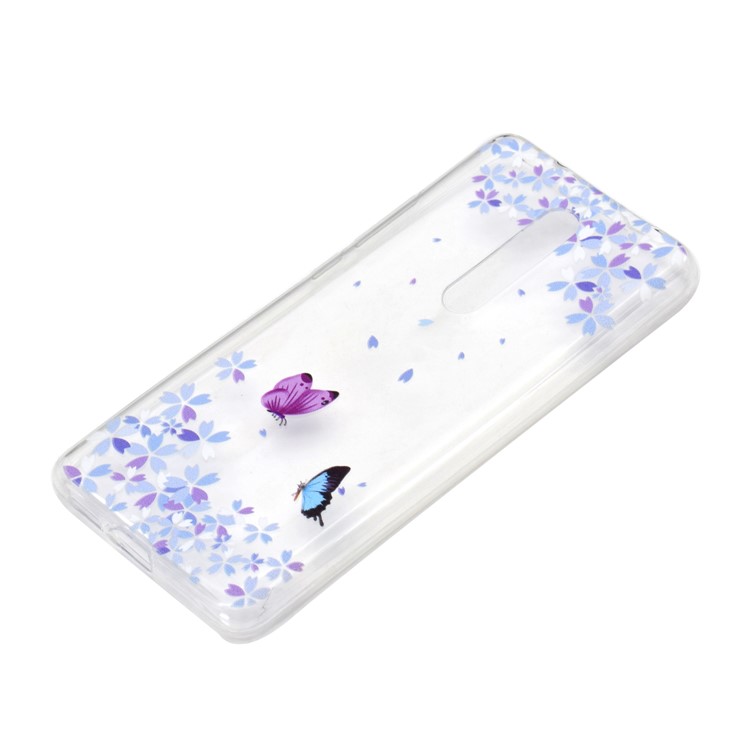 Pattern Printing TPU Phone Cover Shell for Xiaomi Redmi K20 / Mi 9T / Redmi K20 Pro / Mi 9T Pro - Two Butterflies-3