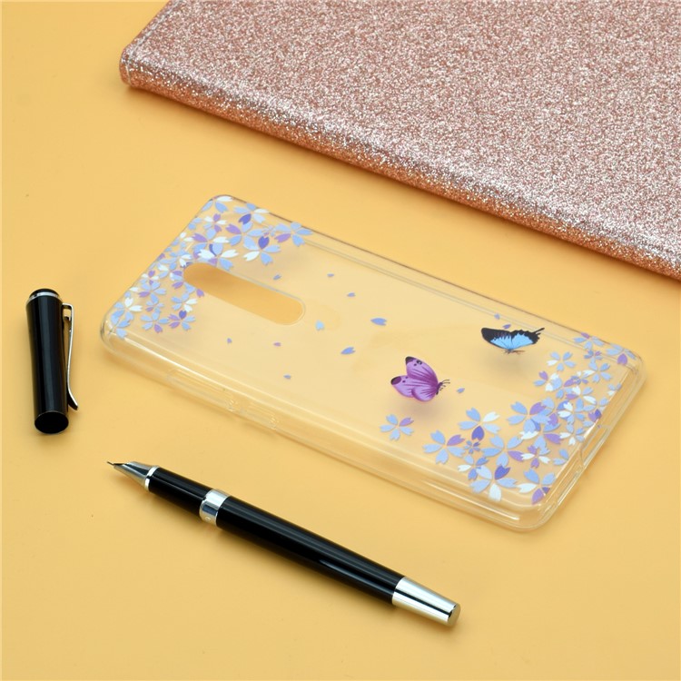 Pattern Printing TPU Phone Cover Shell for Xiaomi Redmi K20 / Mi 9T / Redmi K20 Pro / Mi 9T Pro - Two Butterflies-6