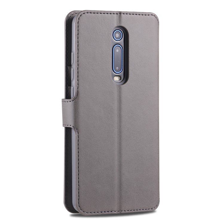 AZNS Leather Wallet Case for Xiaomi Redmi K20 / Mi 9T / Redmi K20 Pro / Mi 9T Pro - Grey-3