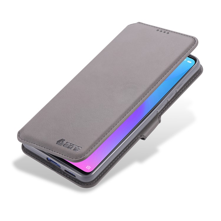 AZNS Leather Wallet Case for Xiaomi Redmi K20 / Mi 9T / Redmi K20 Pro / Mi 9T Pro - Grey-4
