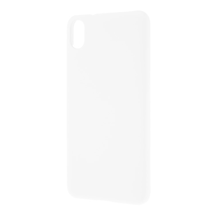 Rubberized PC Hard Case for Xiaomi Redmi 7A - White-2