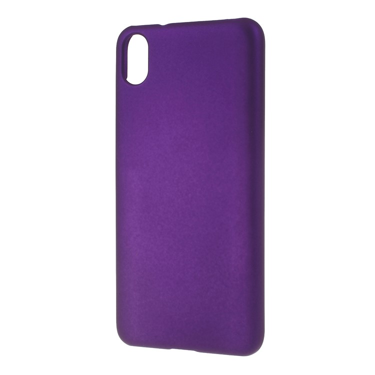 Rubberized PC Hard Case for Xiaomi Redmi 7A - Purple-2