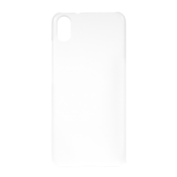 Rubberized PC Hard Case for Xiaomi Redmi 7A - Transparent-1
