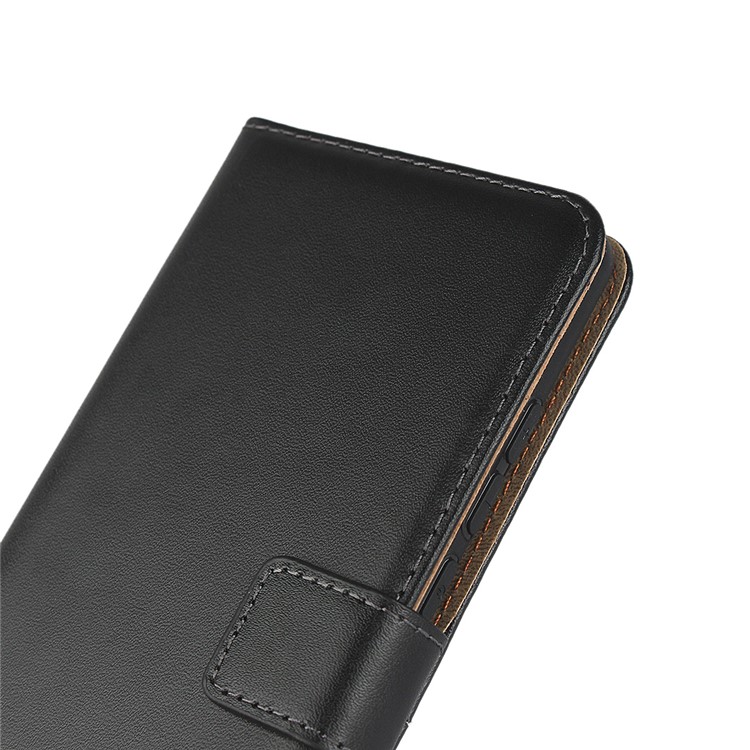 Genuine Leather Wallet Stand Case for Xiaomi Redmi K20 / Mi 9T / Redmi K20 Pro / Mi 9T Pro - Black-8