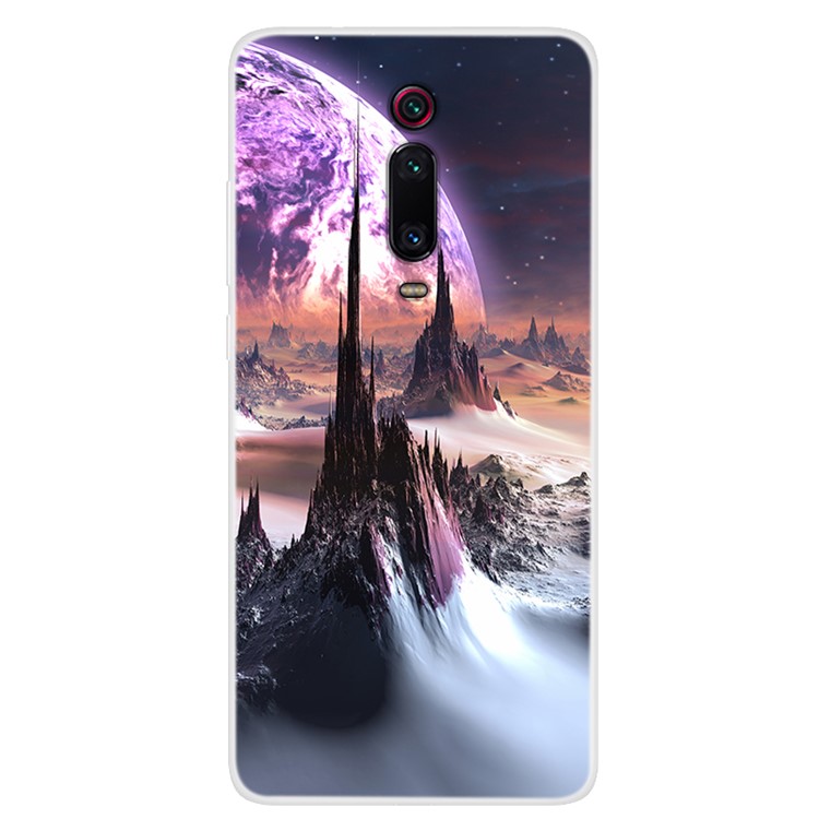 Space Series Pattern Printing TPU Phone Cover for Xiaomi Redmi K20/Mi 9T/K20 Pro/Mi 9T Pro - Style A-1