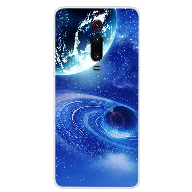 Space Series Pattern Printing TPU Phone Cover for Xiaomi Redmi K20/Mi 9T/K20 Pro/Mi 9T Pro - Style C-1