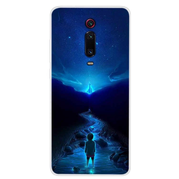 Space Series Pattern Printing TPU Phone Cover for Xiaomi Redmi K20/Mi 9T/K20 Pro/Mi 9T Pro - Style E-1