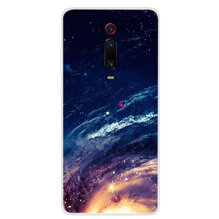 Space Series Pattern Printing TPU Phone Cover for Xiaomi Redmi K20/Mi 9T/K20 Pro/Mi 9T Pro - Style K-1