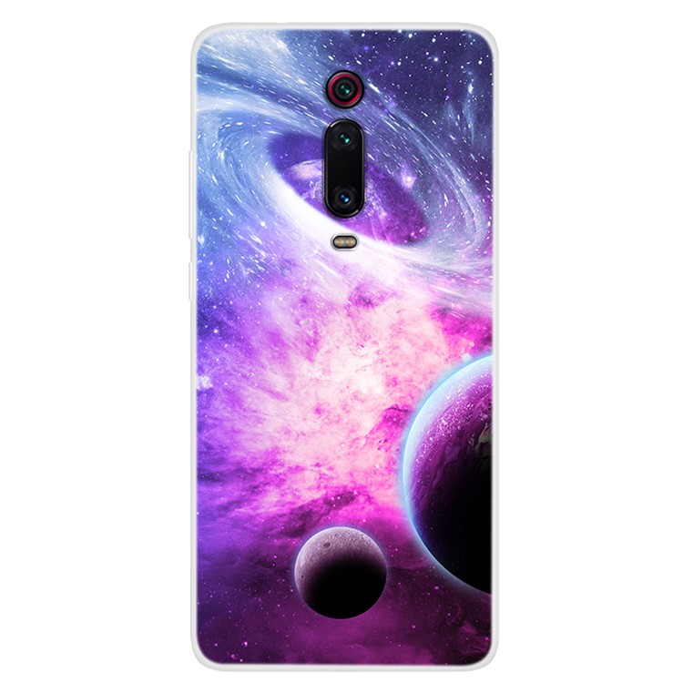 Space Series Pattern Printing TPU Phone Cover for Xiaomi Redmi K20/Mi 9T/K20 Pro/Mi 9T Pro - Style M-1